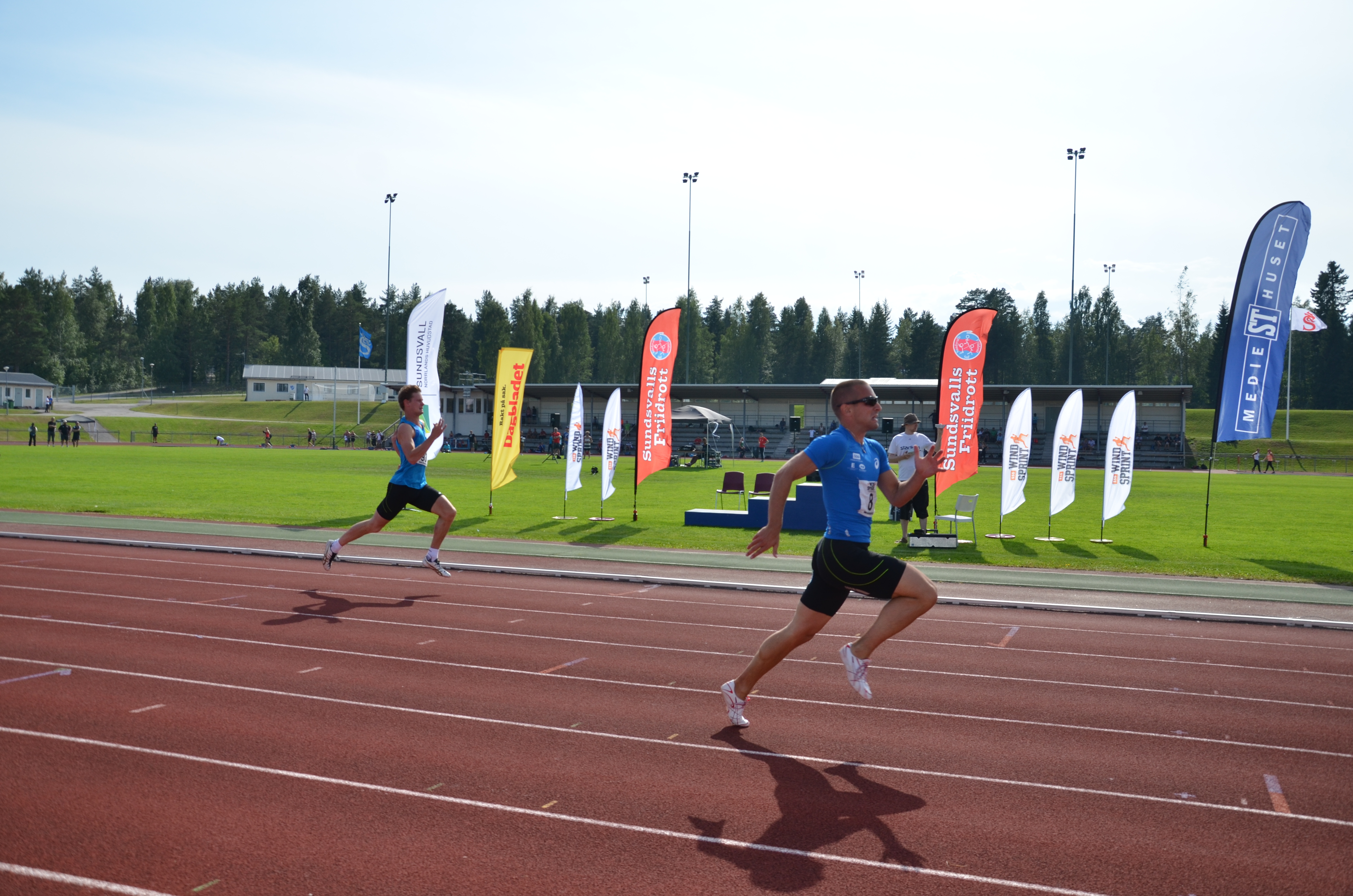 Stefan Tärnhuvud på SSG Wind Sprint 2013 i Sundsvall