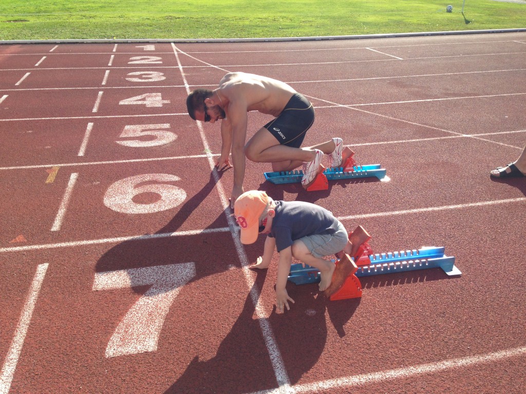 Sprintträning på Balders