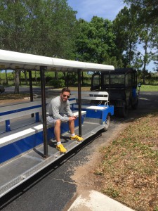 Transporten på IMG Academy