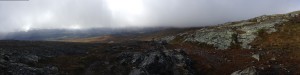 Panorama från Ottfjället