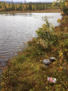 Lunch vid Hustjärn